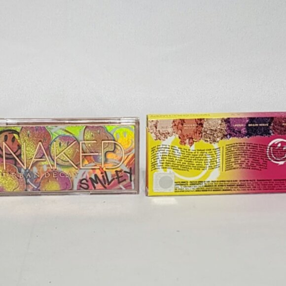 Urban Decay ~ Naked Smiley Eyeshadow Palette ~ Chill Happy  LOT OF 2 - Naked Chill Happy by Urban Decay, Mini Eyeshadow Palette